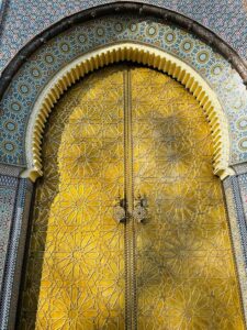 Puerta del Palacio Real de Fez
